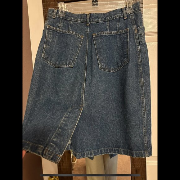 Vintage "Work Force The Gap" Knee Length Skirt - Picture 2 of 3